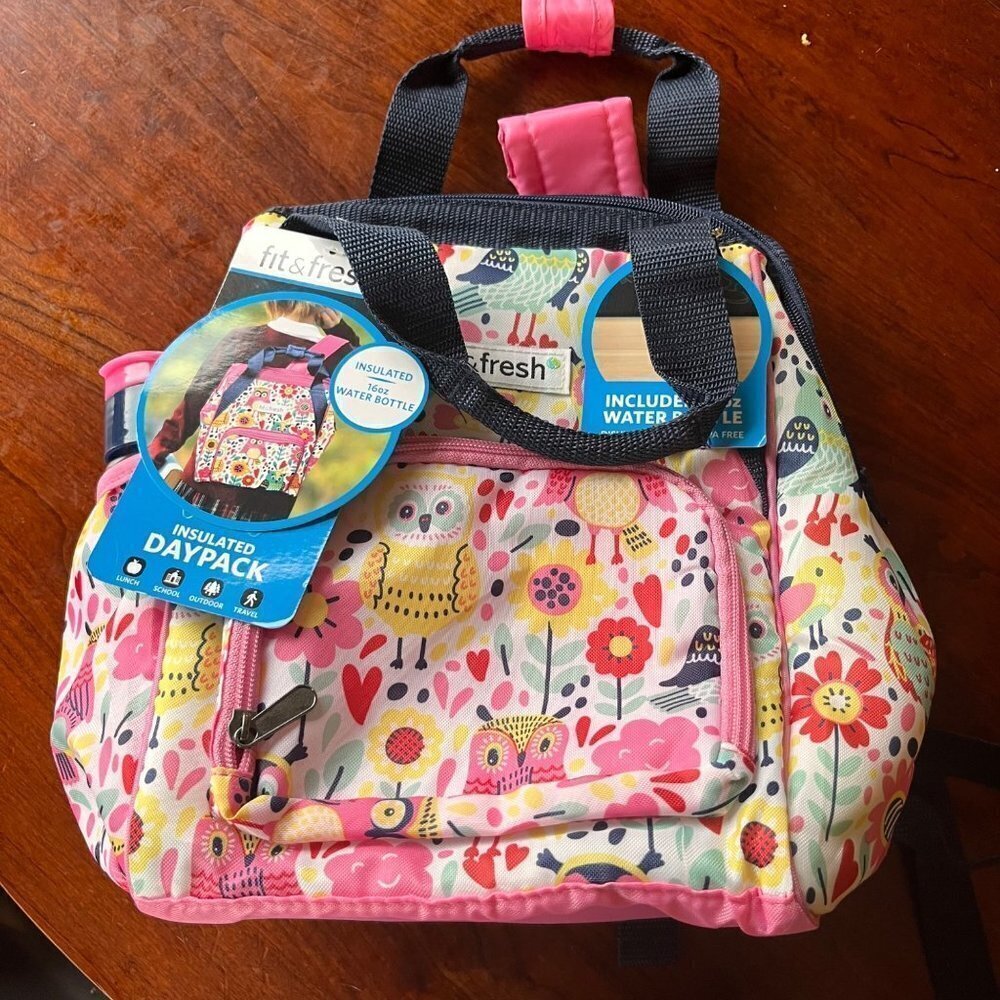 Fit & Fresh Insulated Daypack/Backpack- New‎ with Tags